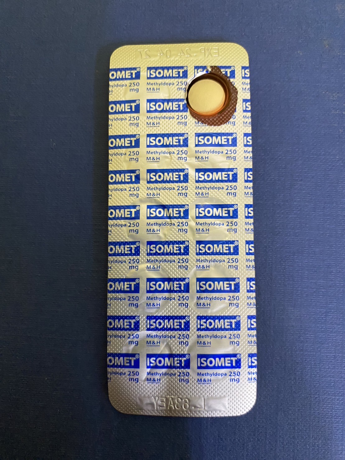 Methyldopa (Aldomet)